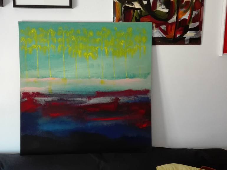 Original Expressionism Nature Painting by Silvia Rossi