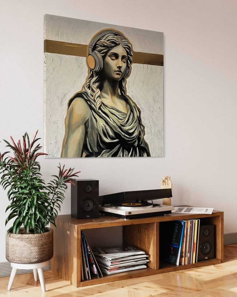 Original Abstract People Painting by Taisiia Petrova
