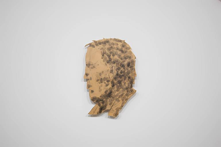Original Conceptual Men Sculpture by Richard Hancock