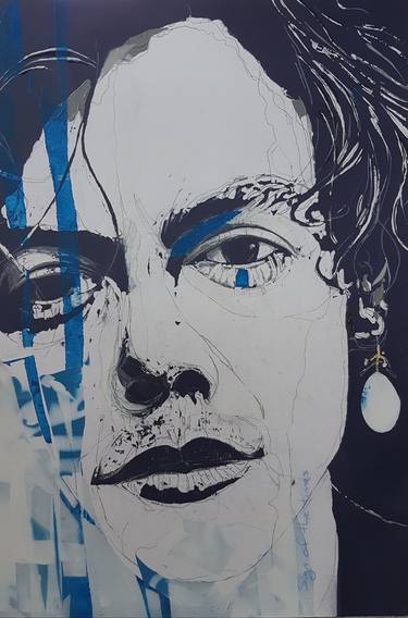 Original Portraiture Pop Culture/Celebrity Paintings by Paul Lovering