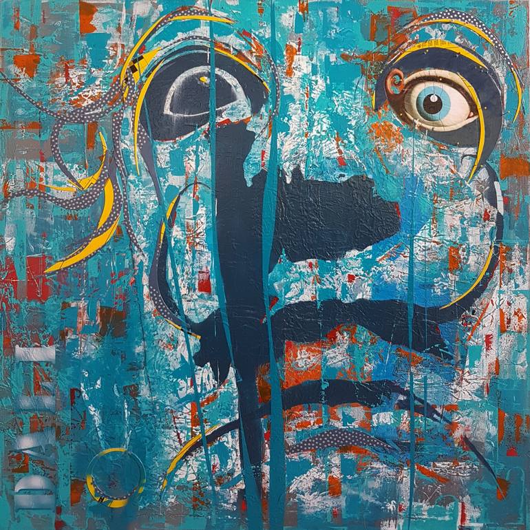 Original Abstract Expressionism Abstract Paintings by Paul Lovering