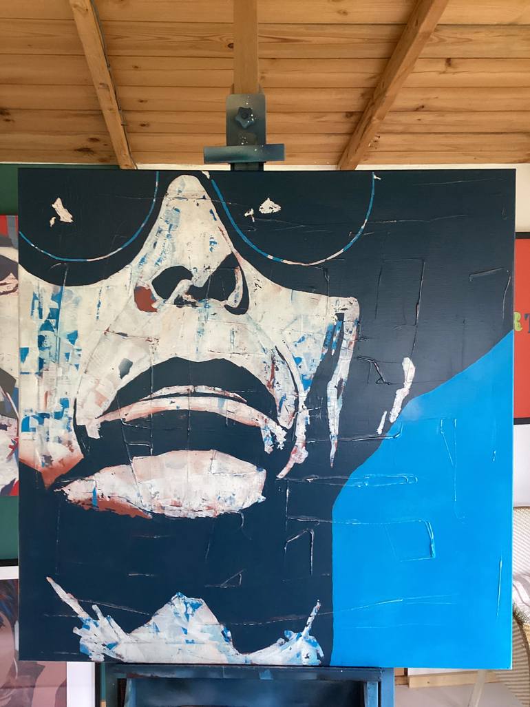 Original Portraiture Pop Culture/Celebrity Painting by Paul Lovering