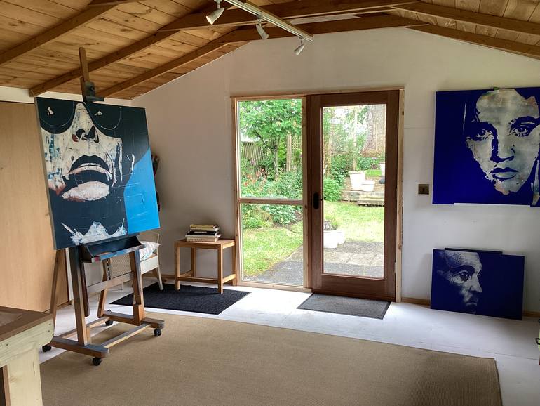 Original Portraiture Pop Culture/Celebrity Painting by Paul Lovering