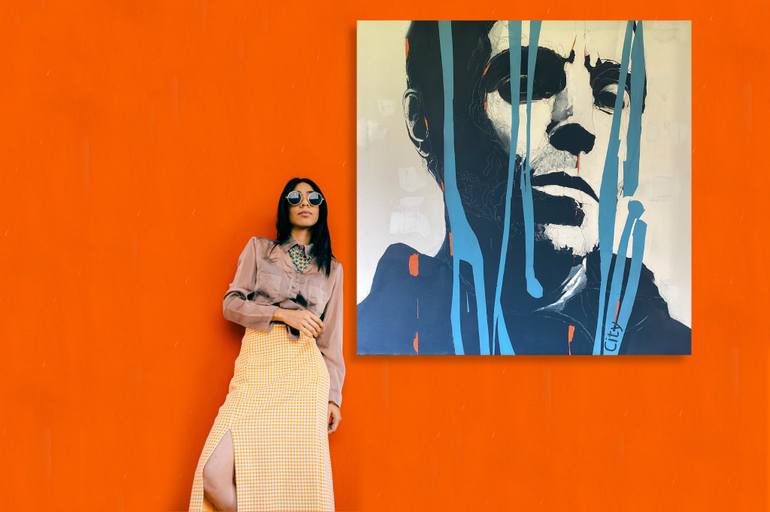 Original Pop Art Music Painting by Paul Lovering