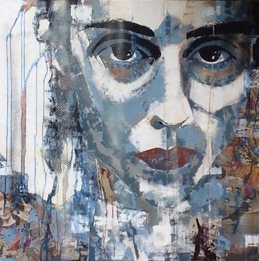 Original Abstract Portrait Paintings by Paul Lovering