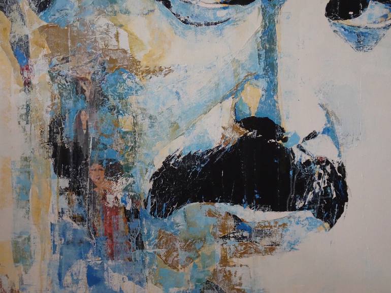 Original Abstract Expressionism Pop Culture/Celebrity Painting by Paul Lovering