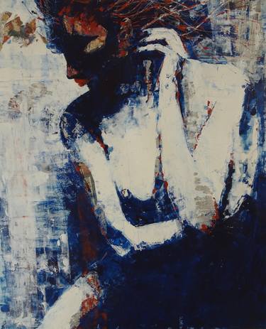 Original Expressionism Nude Paintings by Paul Lovering