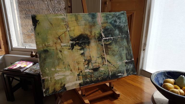 Original Abstract People Collage by Paul Lovering