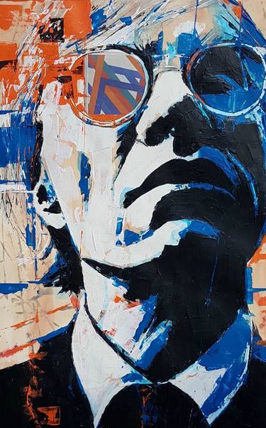 Print of Abstract Pop Culture/Celebrity Paintings by Paul Lovering