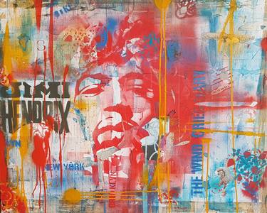 Jimi Hendrix - Graffiti - The Wind Cried Mary thumb