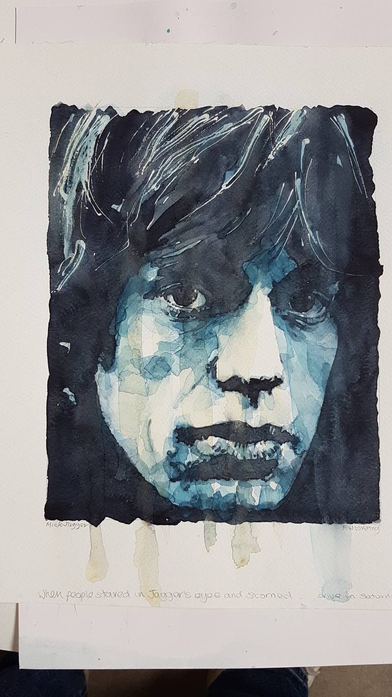 Original Realism People Painting by Paul Lovering