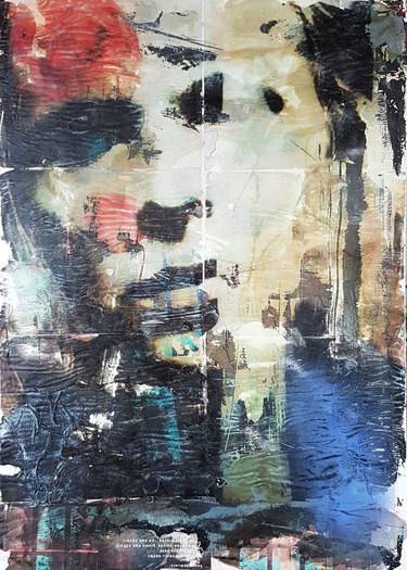 Print of Abstract Expressionism Pop Culture/Celebrity Mixed Media by Paul Lovering