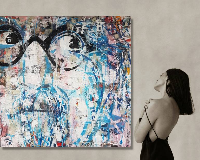 Original Modernism Abstract Painting by Paul Lovering