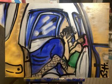 Original Contemporary Erotic Paintings by Steven Haddock