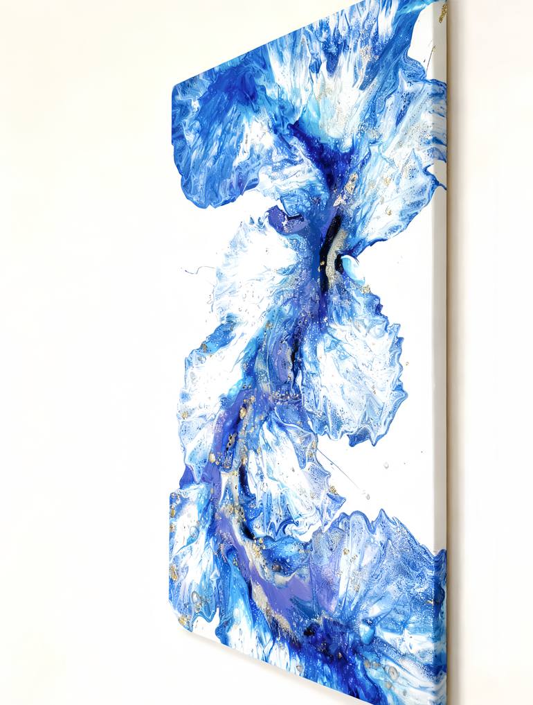 Original Abstract Expressionism Abstract Painting by Fusheng Qiao