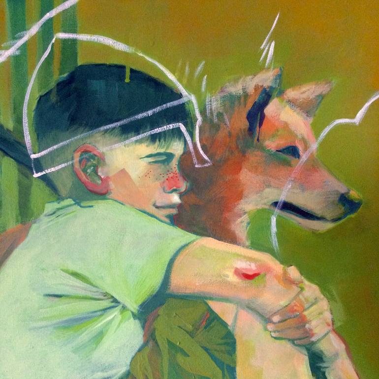 Original Contemporary Animal Painting by Fabio Babich