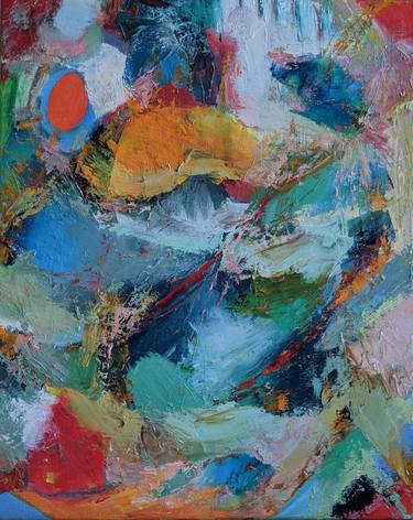 Original Abstract Painting by Dianna Burns