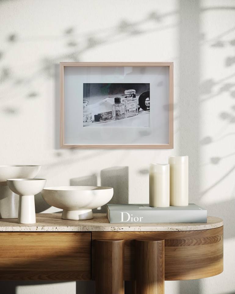 Original Realism Still Life Drawing by Gianna Toenz