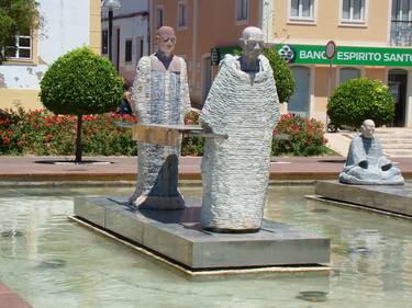 Original Religious Sculpture by Antonio Quina