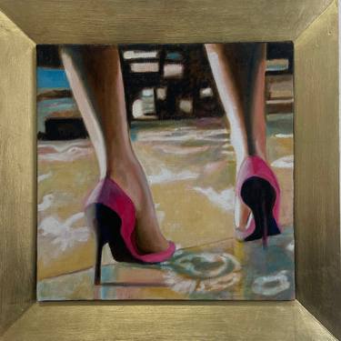 Original Contemporary Women Painting by Claudio Di Carlo