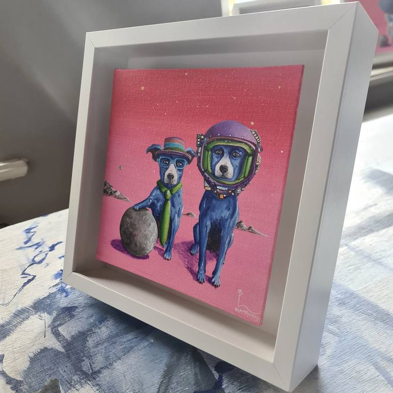 Original Contemporary Animal Painting by Olivier Lamboray