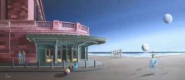Original Beach Paintings by Olivier Lamboray