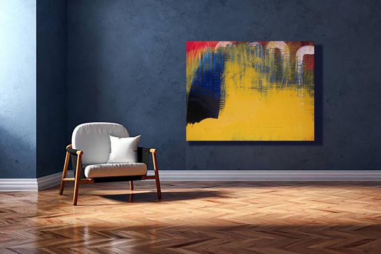 Original Contemporary Abstract Painting by Maria Ma