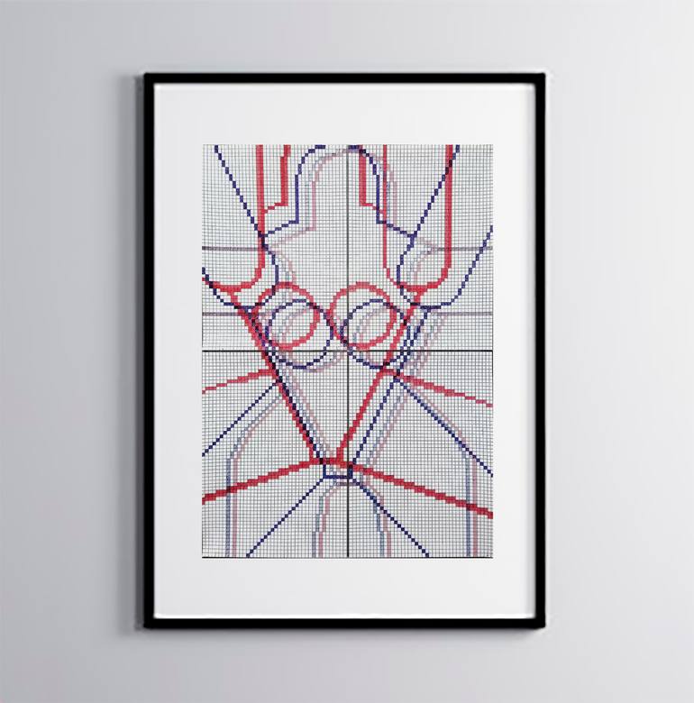 Original  Drawing by maria ma