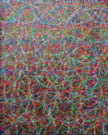 Original Abstract Painting by Ana Prez Ventura