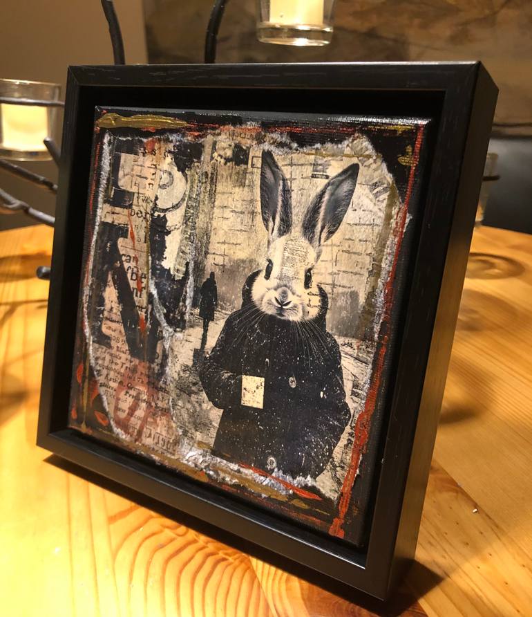 Original Contemporary Animal Mixed Media by Stephanie Lee