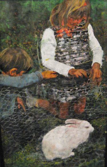 Print of Children Paintings by Paula Solís Burgos