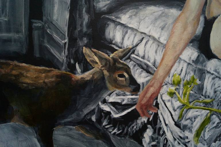 Original Figurative Other Painting by Paula Solis Burgos