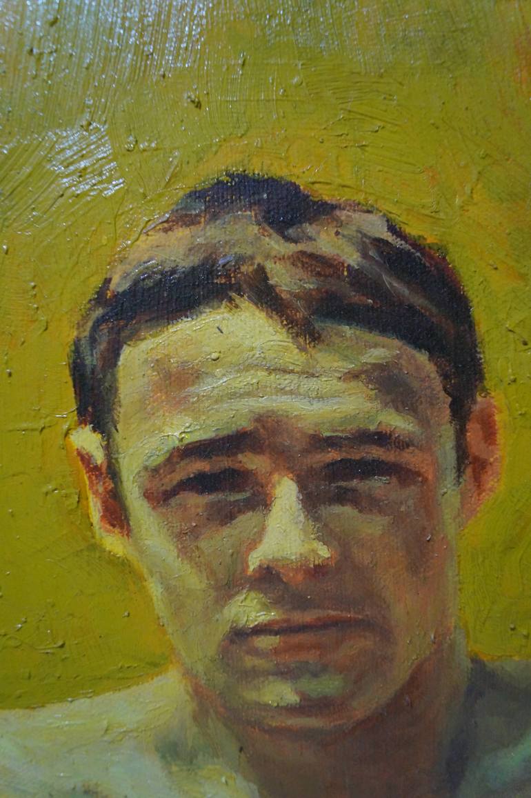 Original Figurative Nude Painting by Paula Solis Burgos