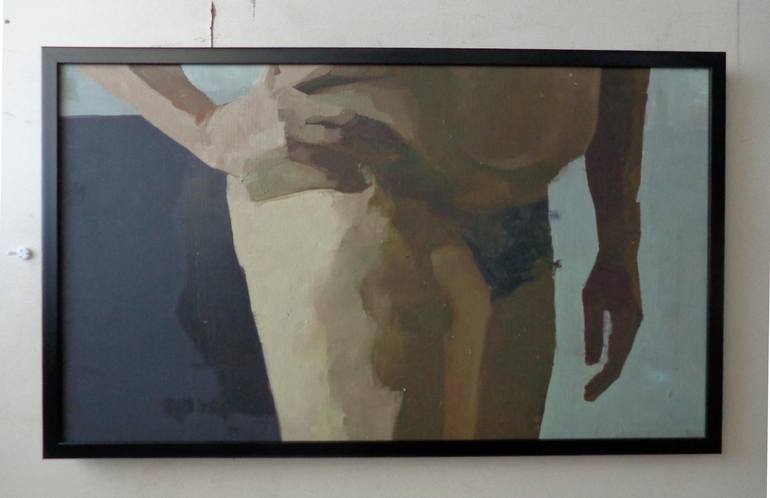 Original Figurative Nude Painting by Paula Solís Burgos