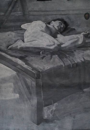 Print of Figurative Nude Paintings by Paula Solís Burgos