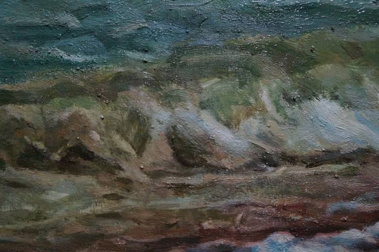 Original Figurative Beach Painting by Paula Solís Burgos