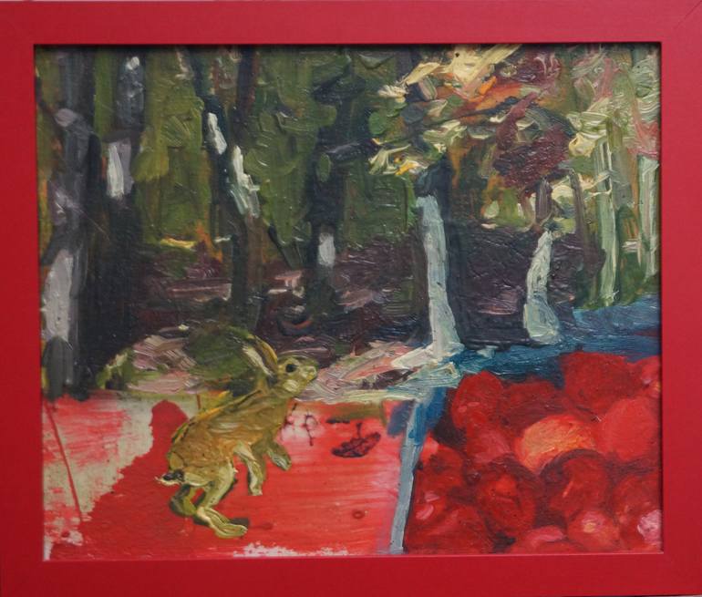 Original Figurative Animal Painting by Paula Solís Burgos