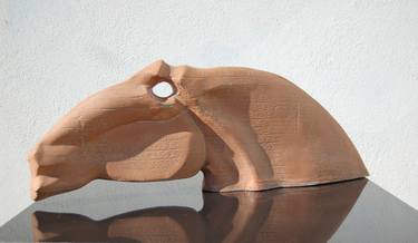 HORSE HEAD ( medium-small form, installation "Acqua") thumb