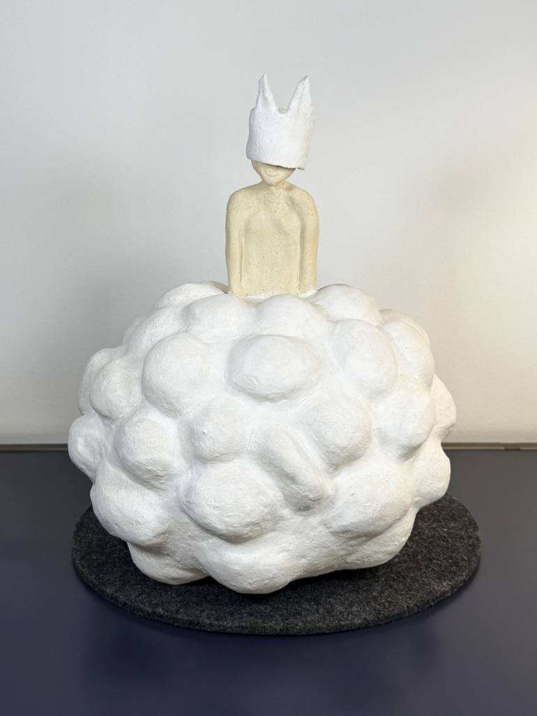 Original Art Deco Abstract Sculpture by Yuli Kejo