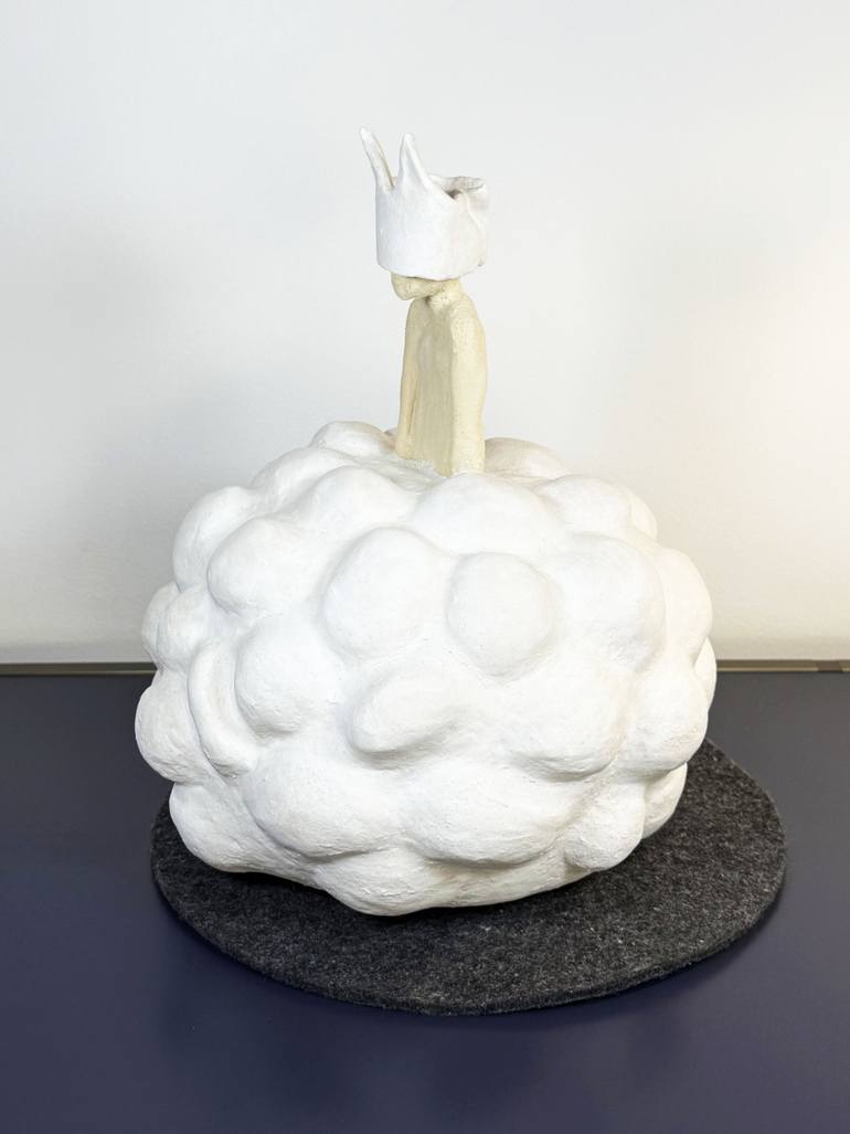 Original Art Deco Abstract Sculpture by Yuli Kejo