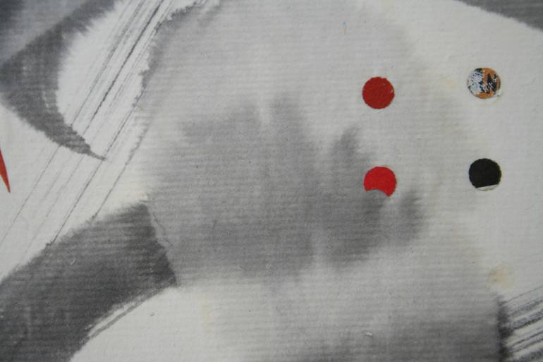 Original Abstract Botanic Painting by Xinyu Zhang