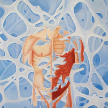 Original Expressionism Nude Paintings by Beatrice Tosi