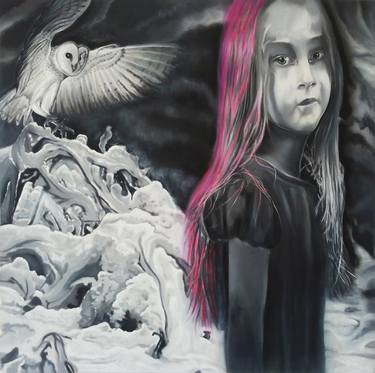 Original Figurative Children Paintings by Beatrice Tosi