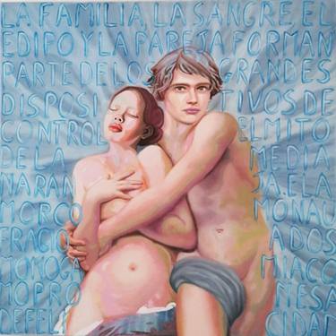 Original Figurative Body Paintings by Beatrice Tosi