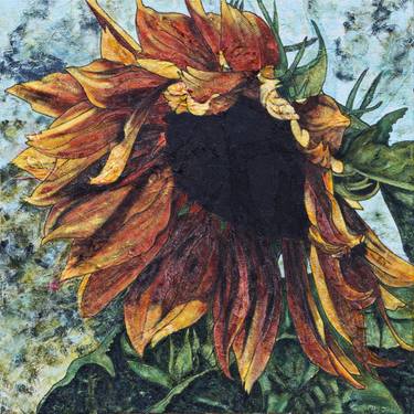 Print of Figurative Floral Collage by may jones