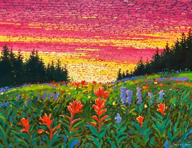 Original Impressionism Landscape Paintings by Volodymyr Smoliak