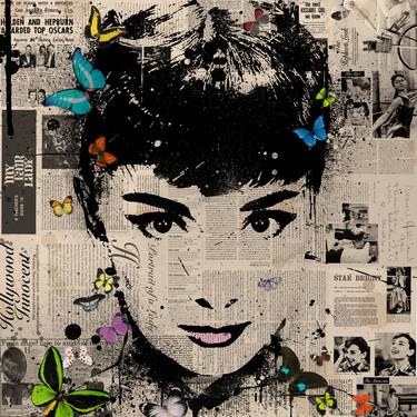 Audrey Hepburn Limited Edition of 75 (SOLD) thumb