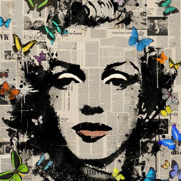Saatchi Art Artist VeeBee VeeBee; Printmaking, “Marilyn Monroe -Signed Limited Edition 80” #art
