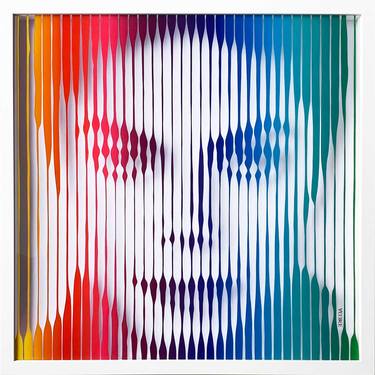 Michael Jackson Original Painting on Glass thumb