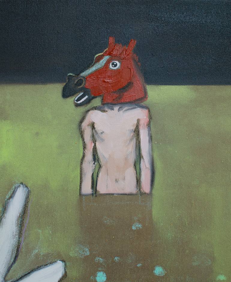 Original Contemporary Animal Painting by Ilvira N
